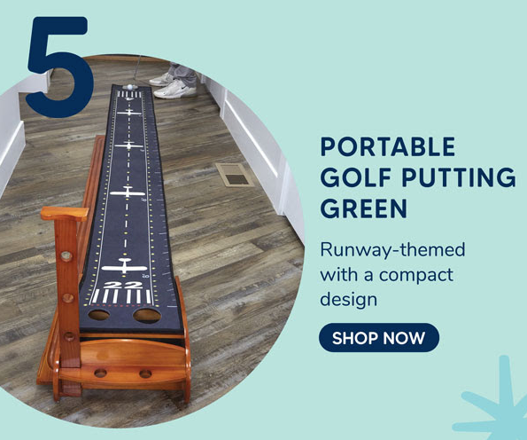 Portable Runway Practice Golf Putting Green Portable Runway Practice Golf Putting Green