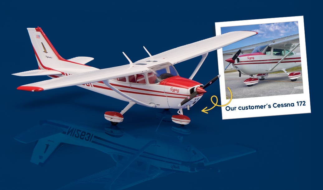 Limited Edition Cessna 172 Model