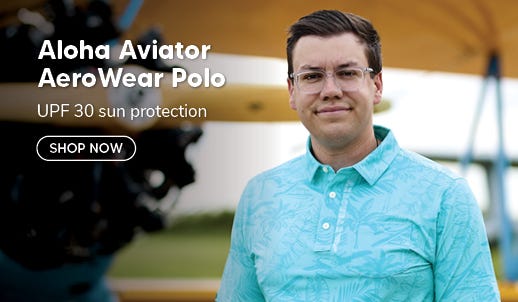 Aloha Aviator AeroWear Polo