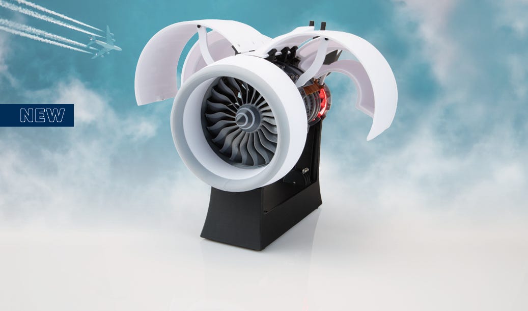 Model of Motorized Commercial Turbofan Engine