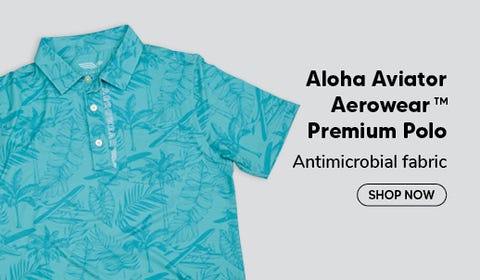 Aloha Aviator Premium Polo Shirt