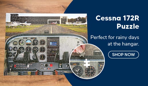 Cessna 172R Cockpit Puzzle assembled