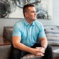 Model wearing shirt thumbnail