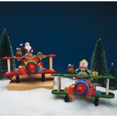 Combo Set of Both Santa and Snowman Display      