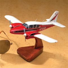 Custom 12 in. Mahogany Aircraft Model