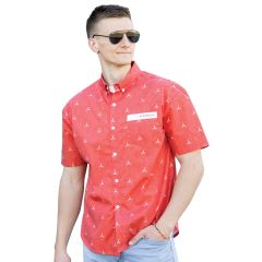 Tri-Prop AeroWear™ Button-Down Dress Shirt (Sedona Red)   