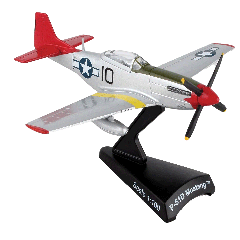P-51D Mustang "Tuskegee Airmen" Die-Cast Model