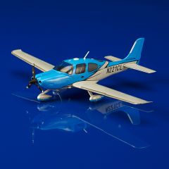 Limited Edition Cirrus SR22-G6 Turbo Die-Cast Model  