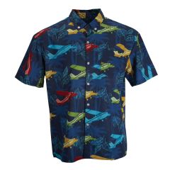 High Wing  Short-Sleeved Aloha Shirt 
