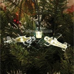 Aviation Christmas Lights - White (Set of 4)