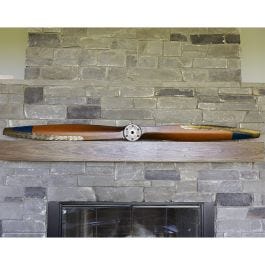 Classic Wooden Propeller w/Brass Edging (6’)