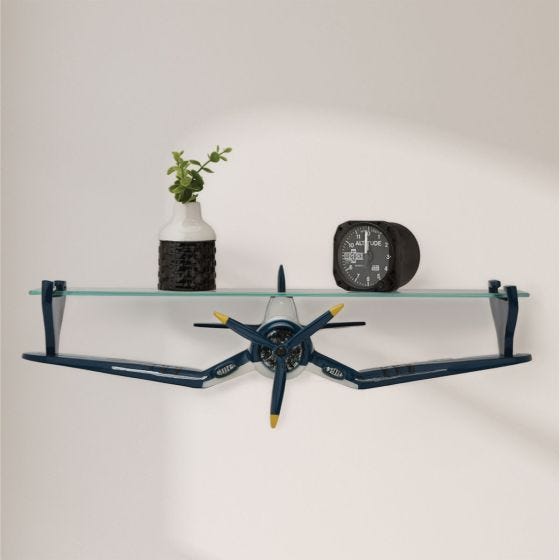 F4U Corsair Wall Shelf on the wall F4U Corsair Wall Shelf on the wall