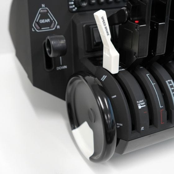 Throttle Quadrant up close 