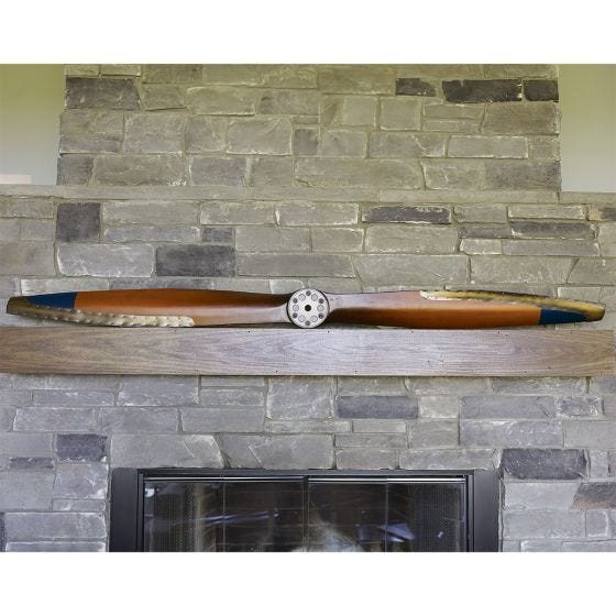 Wooden Propeller on shelf Wooden Propeller on shelf