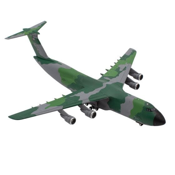 Overhead view of USAF C-5A Galaxy New York ANG Die-Cast Model