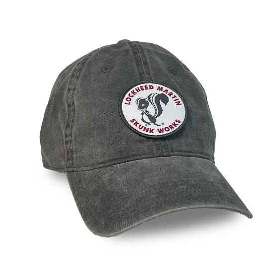 front of hat
