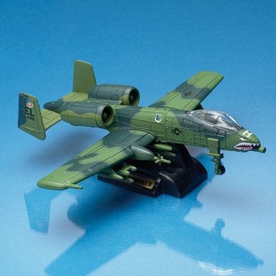 A 10 Thunderbolt II Smithsonian Die Cast Model