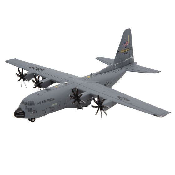 Side view of USAF C-130H Hercules Montana Ang Model