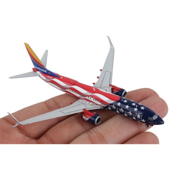 B737-800 Southwest “Freedom One” Die-Cast Model