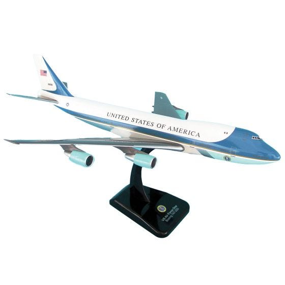 Air Force One Boeing 747 200 Resin Model