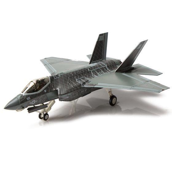 F-35C Lightning model on white
