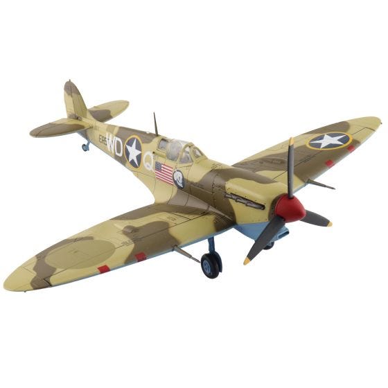 Spitfire Die-Cast Model right side 