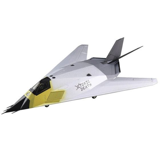 F 117 nighthawk rc plane clearance