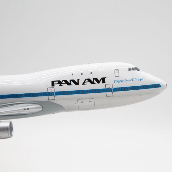Pan Am Boeing 747-100 Clipper Juan T. Tripp Die-Cast Model