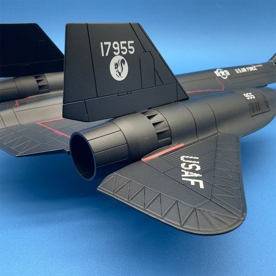 SR-71 Blackbird Sticker Decal Die Cut - Self Adhesive Vinyl - Weatherproof - Made In USA - Many - Foto 8