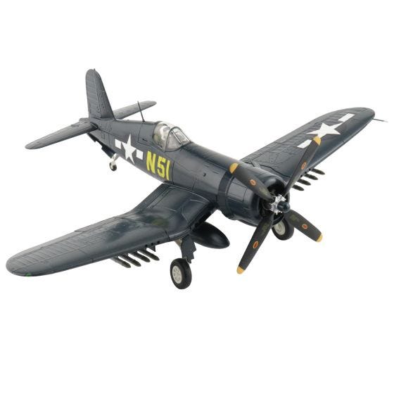 F4U-4 Corsair John Glenn Die-Cast Model featured