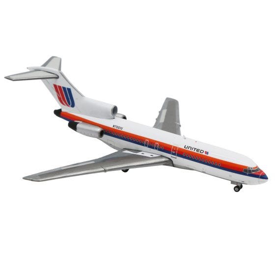 United Airlines 727-100 Saul Bass Die-Cast Model featured