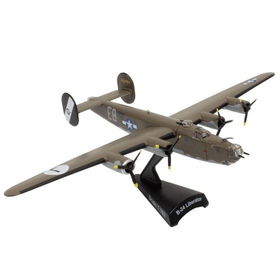 B-24 Liberator USAAC Model on stand B-24 Liberator USAAC Model on stand