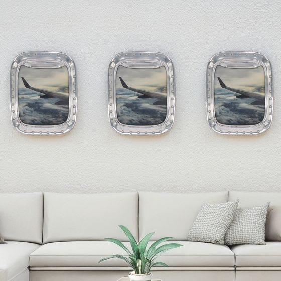 picture frames on the wall 