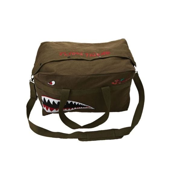 Flying Tigers Hat and Duffel Bag