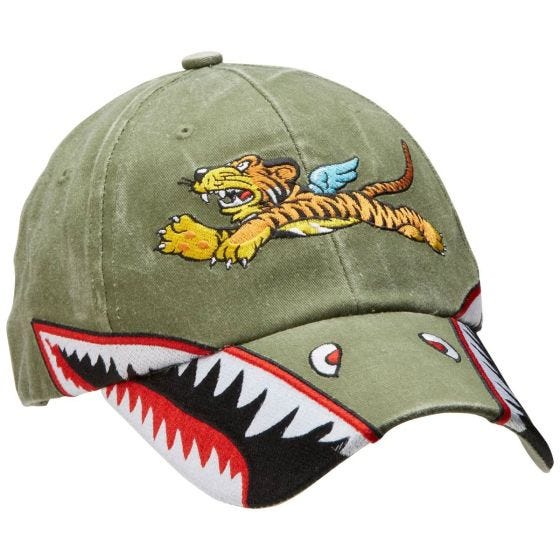 Flying Tigers Hat and Duffel Bag