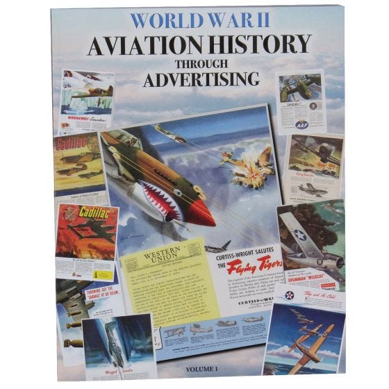 WWII Aviation Signed Book on white WWII Aviation Signed Book on white