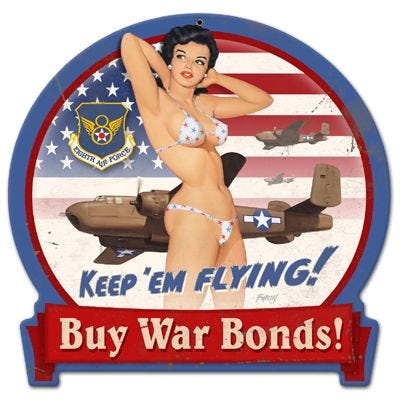 B25 Buy War Bonds (5264-B25) 16" x 15"
