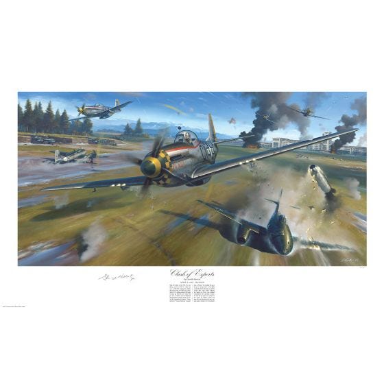 Clash of the Experts Signed Print Clash of the Experts Signed Print