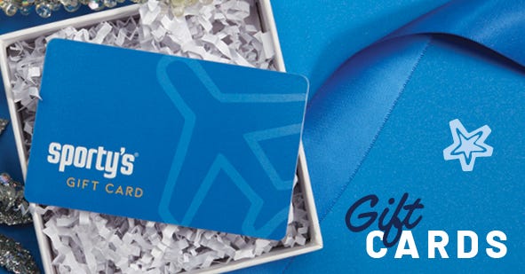 Sporty's Gift Card Category Banner