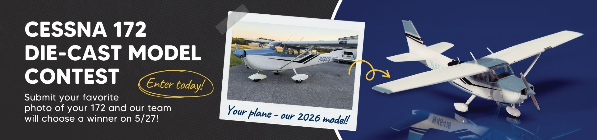 2025 Cessna 172 Contest - submit your 172 photo and win, ends 5.27.25
