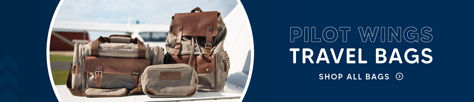 Pilot Wings Travel Bags