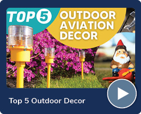 Top 5 Outdoor Aviation Decor