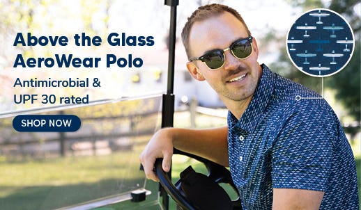 Above the Glass AeroWear Polo