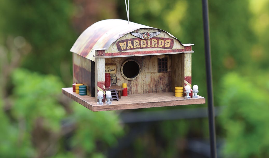 Warbirds Hangar Birdhouse