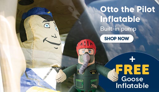 Otto the Pilot Inflatable