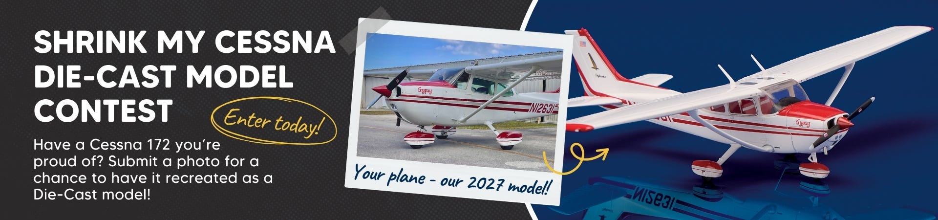 2026 Cessna 172 Contest - submit your 172 photo and win, ends 5.27.27